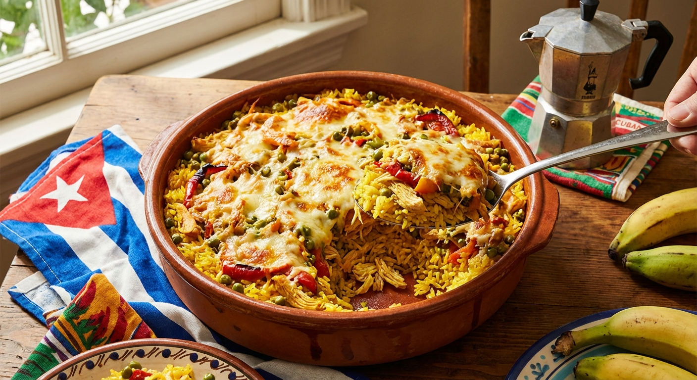Arroz Imperial: Cuba's Showstopping Layered Rice Casserole — Aroma de Cuba