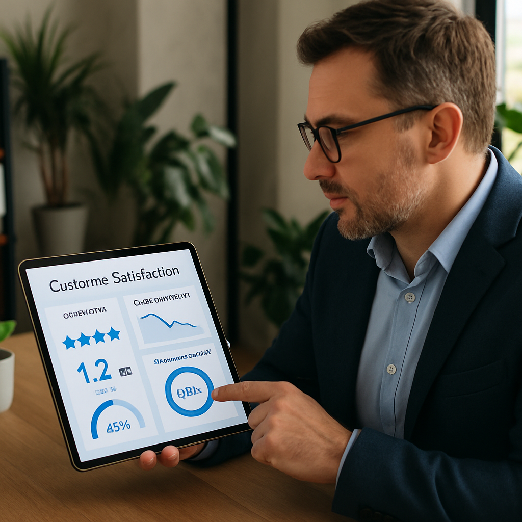 Small business team of three staff in a collaborative meeting, writing customer service process steps on a whiteboard labeled 'Customer First'